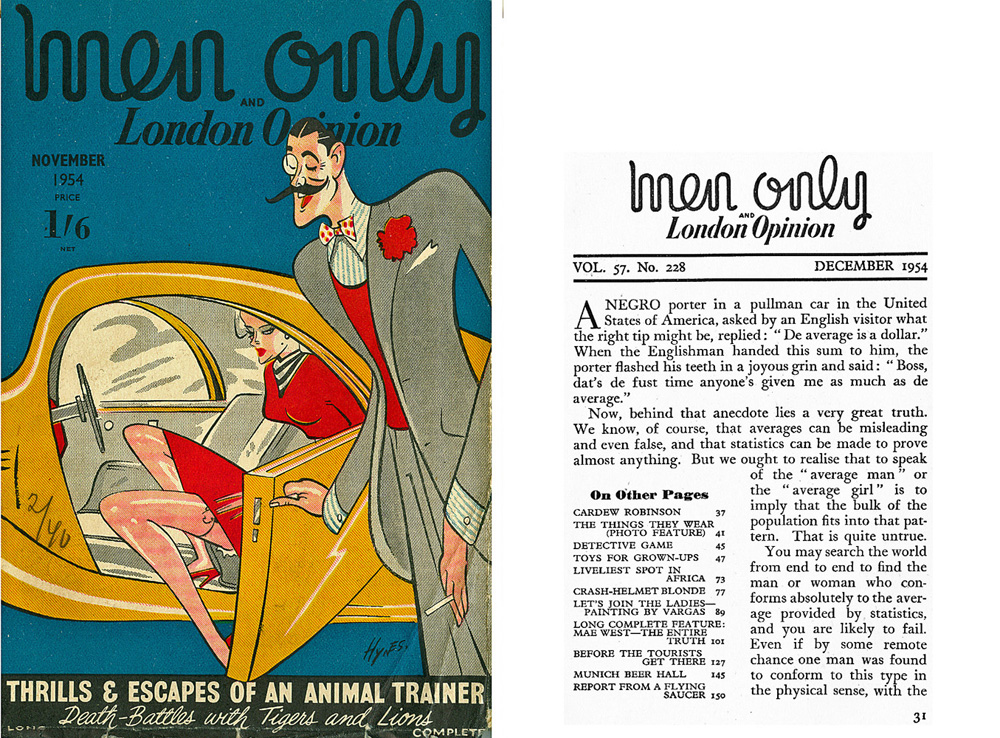 Men Only - London Opinion - 1954  