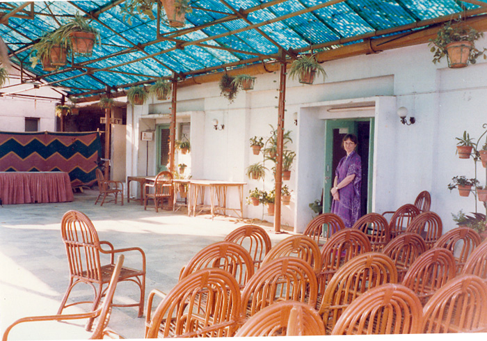 Ram Hotel roof patio