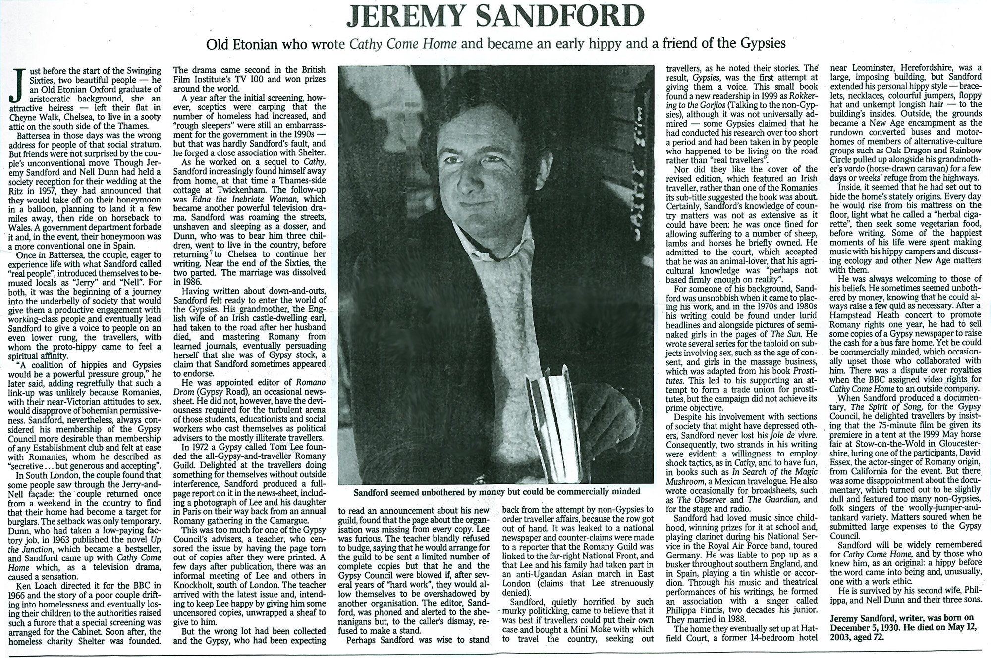 Jeremy Sandford