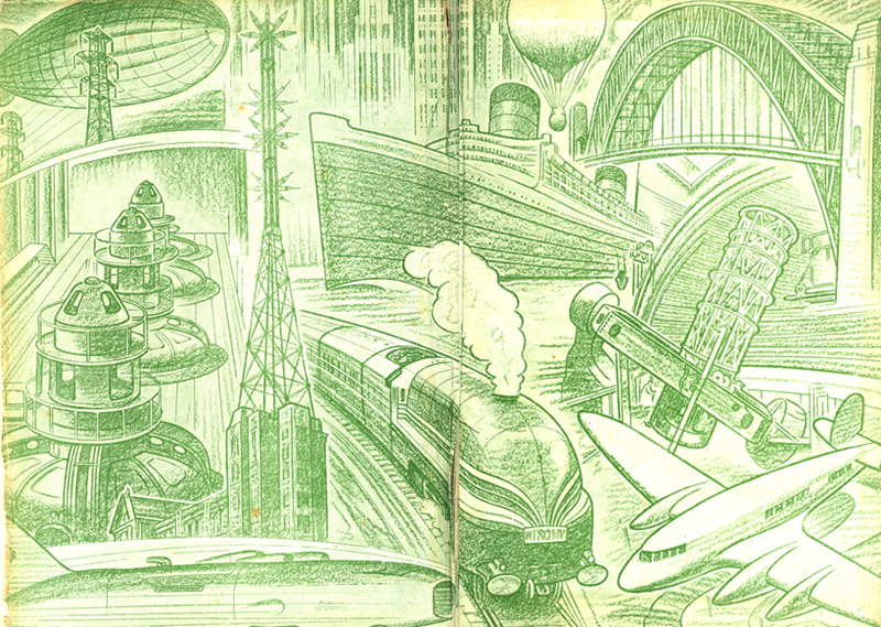 Marvels of the Modern World - inside cover