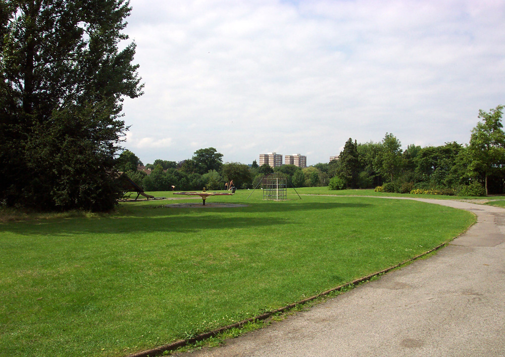 Haynes Park children's roundabout